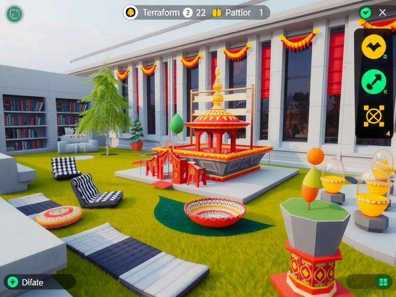 Fennel Nexus Terraform Reborn Diwali special event showcasing festive decorations