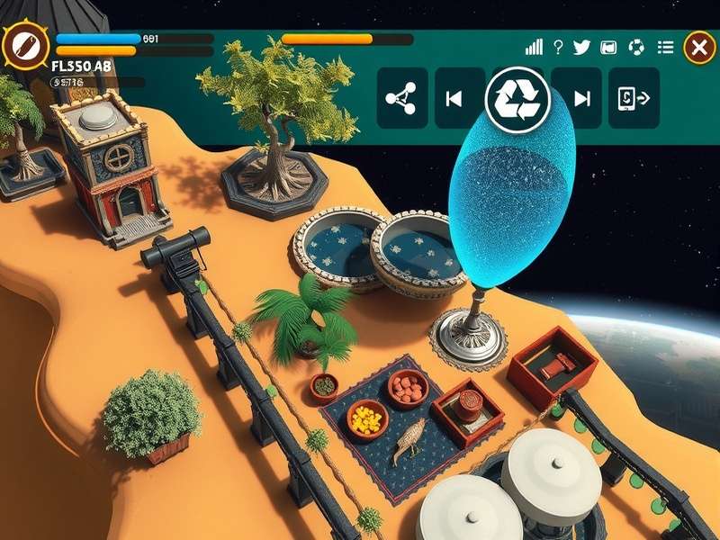 Fennel Nexus Terraform Reborn gameplay screenshot showing terraforming mechanics